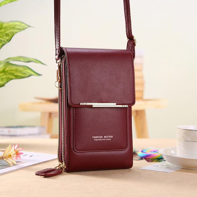 Buylor Soft Leather Crossbody Bag