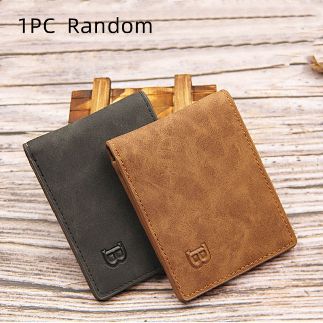 Mens Wallet With Coin Bag