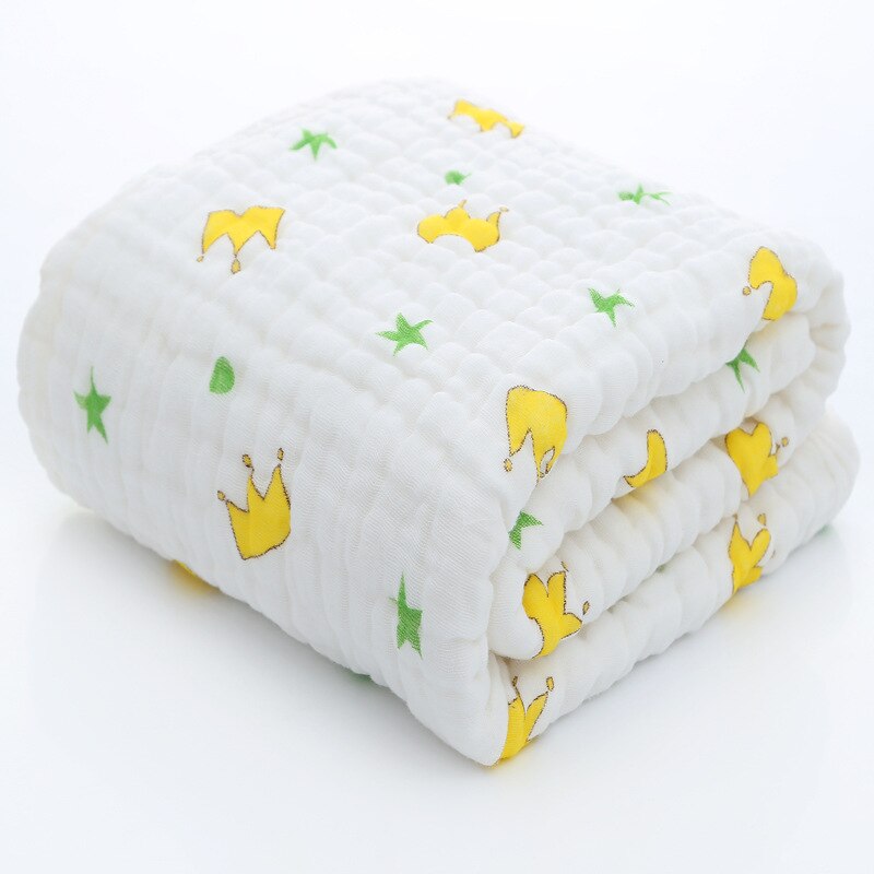 Beautiful Organic Muslin Swaddle Blanket