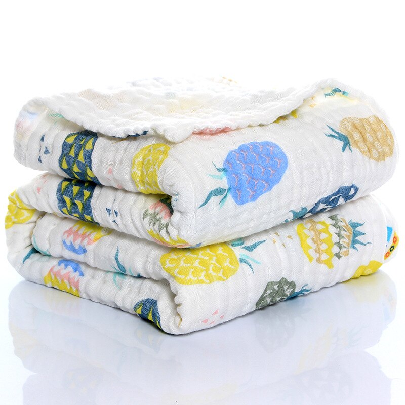 Beautiful Organic Muslin Swaddle Blanket