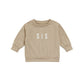 Toddler Solid Letter Print  Pullover