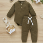 2Pcs Suit Toddler Long Sleeve Romper