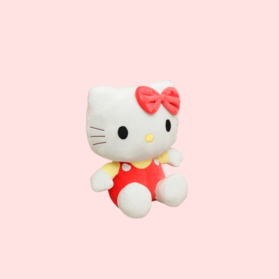 Kitty Character Overalls Plushies