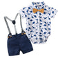 Baby/Toddler Boy Outfit Set With or Without Cap