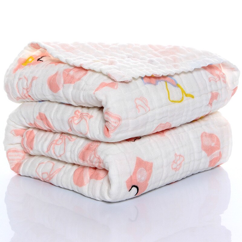 Beautiful Organic Muslin Swaddle Blanket