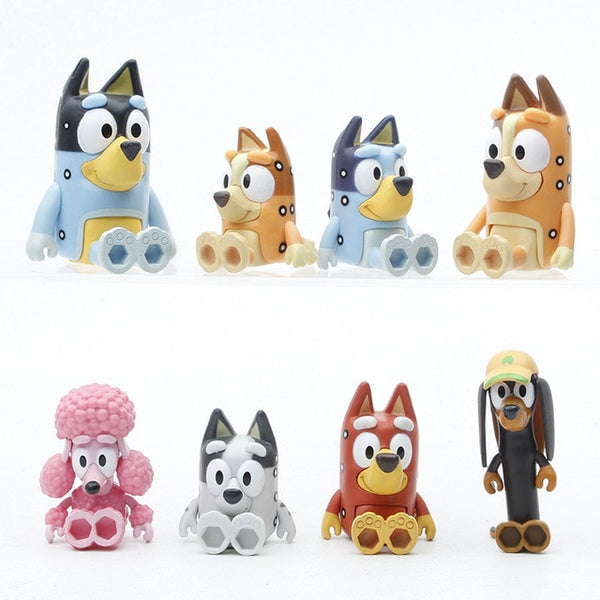 Bluey Bingo Family Figure Doll