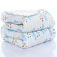 Beautiful Organic Muslin Swaddle Blanket