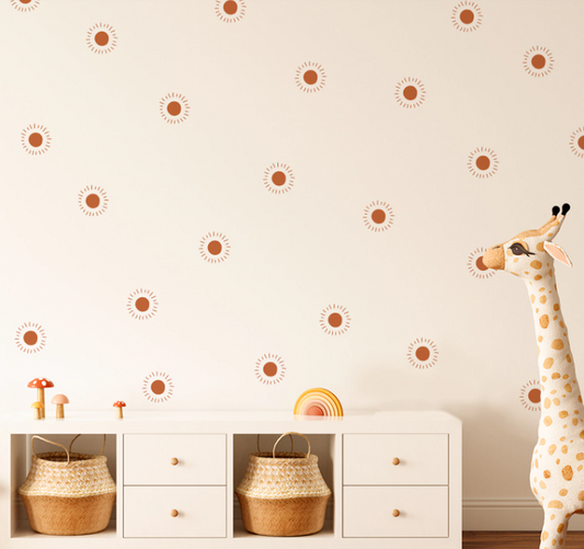 Neutral toned Baby Room Stickers