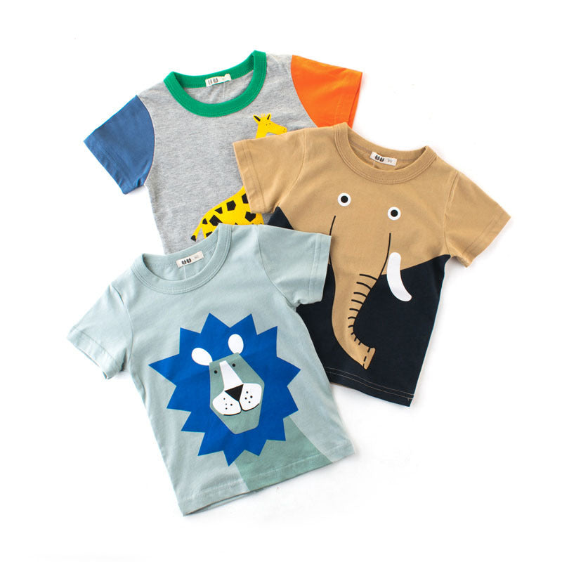 Childrens Cute Animals T-shirt