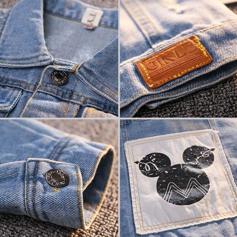 Mickey Design Denim Jacket