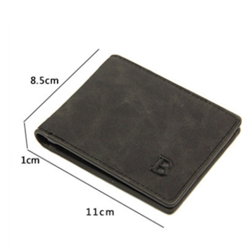 Mens Wallet With Coin Bag