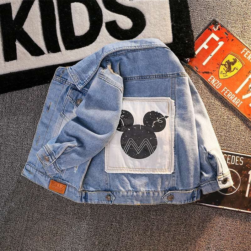 Mickey Design Denim Jacket