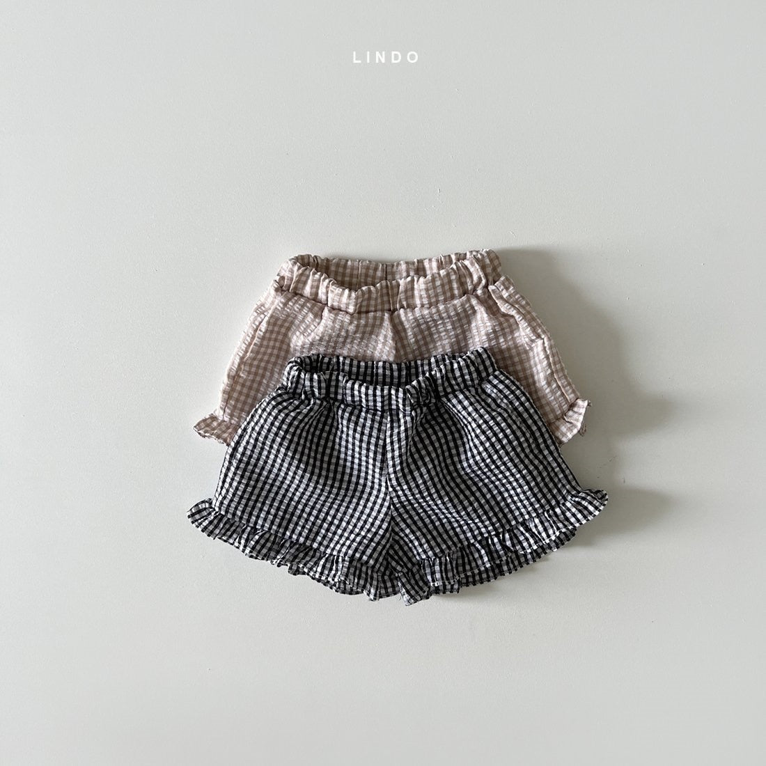 Baby Girl Plaid Short Set