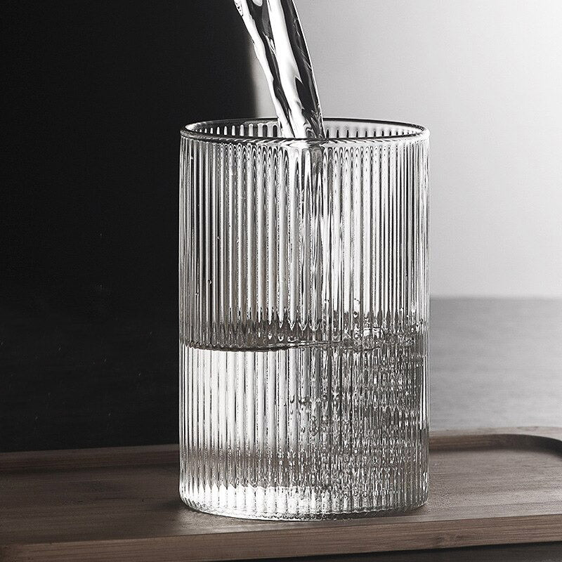 1922 Ripple Drinking Glass