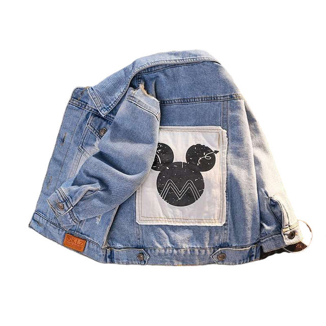 Mickey Design Denim Jacket