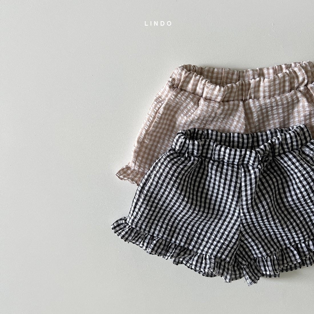 Baby Girl Plaid Short Set