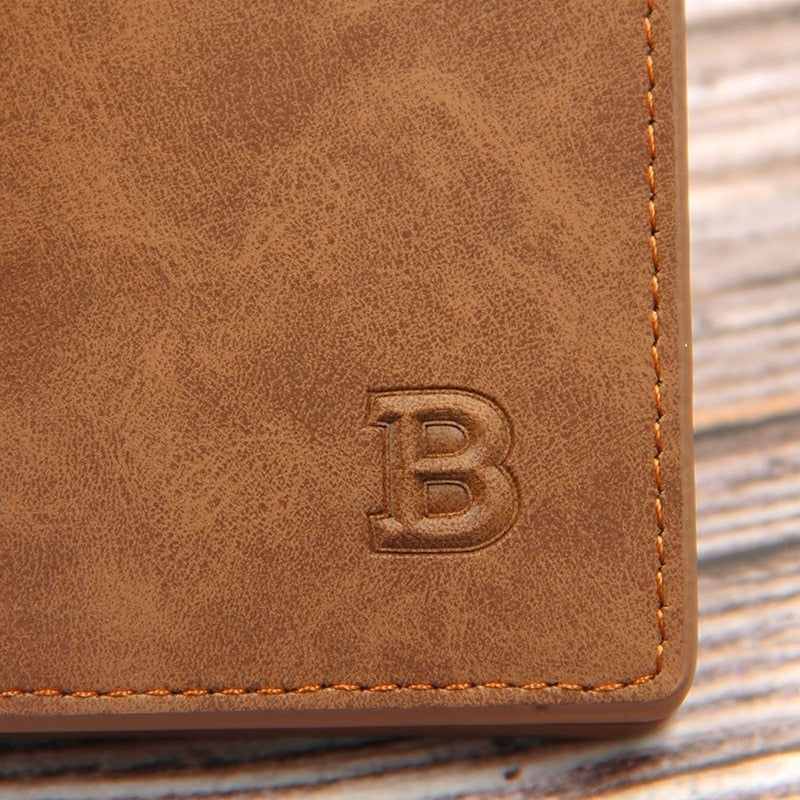 Mens Wallet With Coin Bag