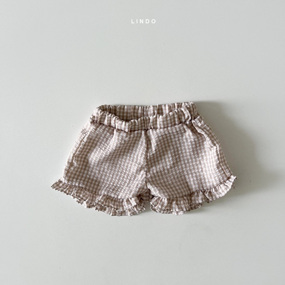 Baby Girl Plaid Short Set