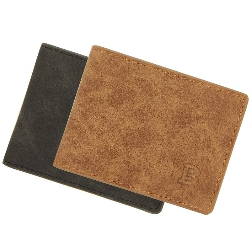 Mens Wallet With Coin Bag